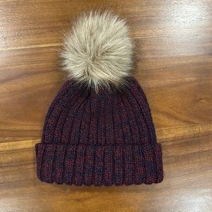 Womens H&M pom pom hat